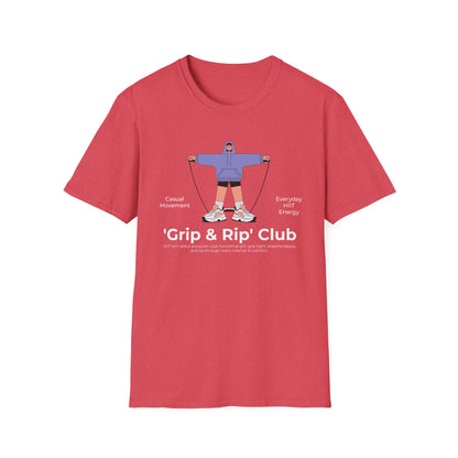 HIIT Grip & Rip Casual - Genz Millenial T-Shirt