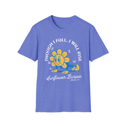 Sunflower HIIT Bible Verse T-Shirt