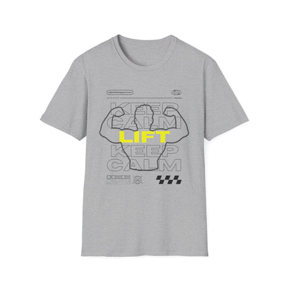 Keep Calm Lift Gym T-Shirt