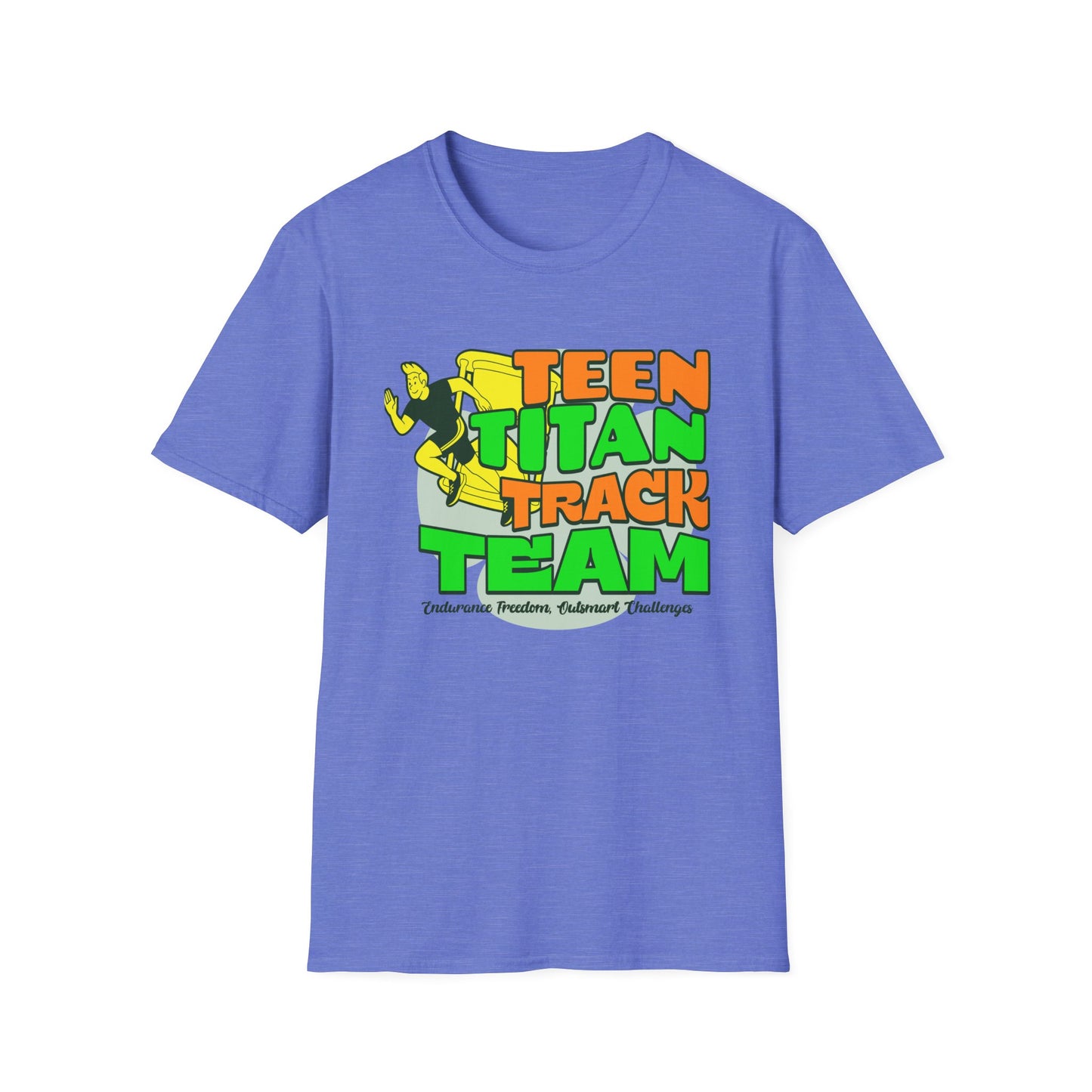 Running Teen Titan Track Team - Genz Millenial T-Shirt