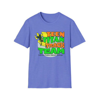 Running Teen Titan Track Team - Genz Millenial T-Shirt