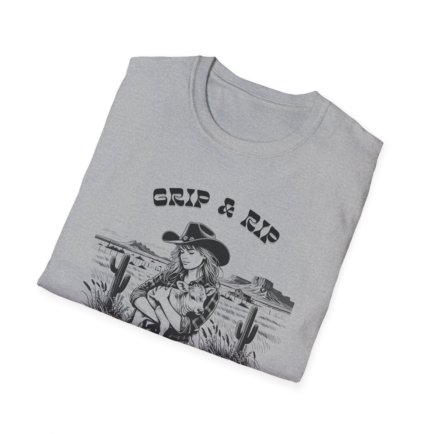 Rural Fitness T-Shirt - Grip-n-Rip Design