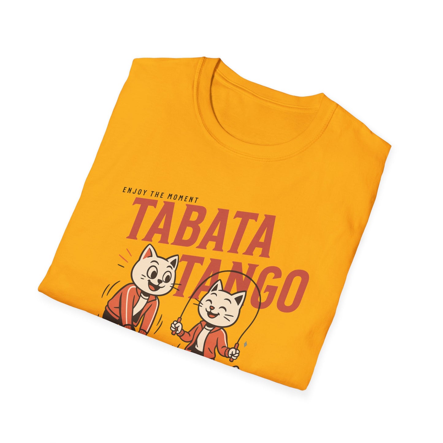 HIIT Tabata Tango Couples Fitness T-Shirt