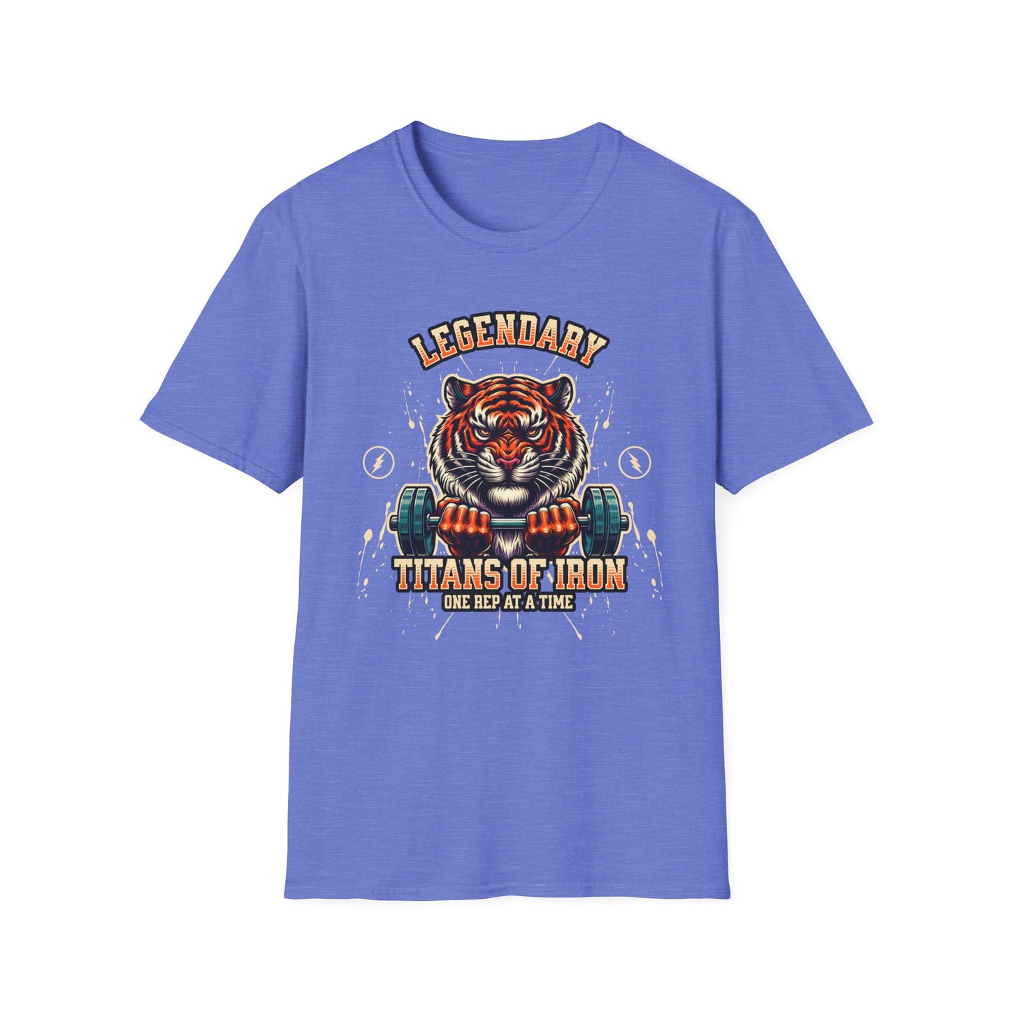 Powerlifting Titans Unisex T-Shirt for Genz Millenials - Fitness Apparel