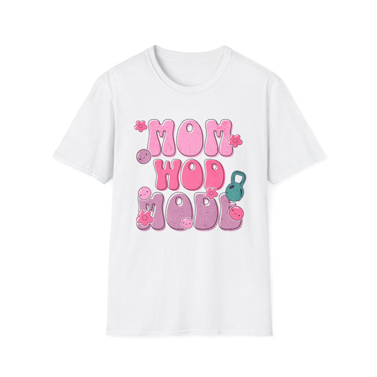 CrossFit Moms WOD Mode - Couple Fitness T-Shirt