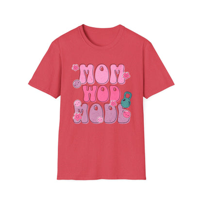 CrossFit Moms WOD Mode - Couple Fitness T-Shirt