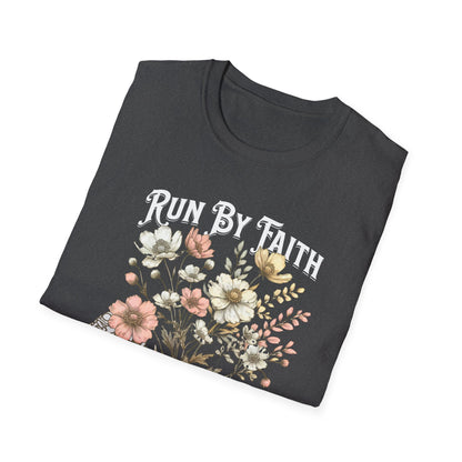 Running Run By Faith - Fitness T-Shirt