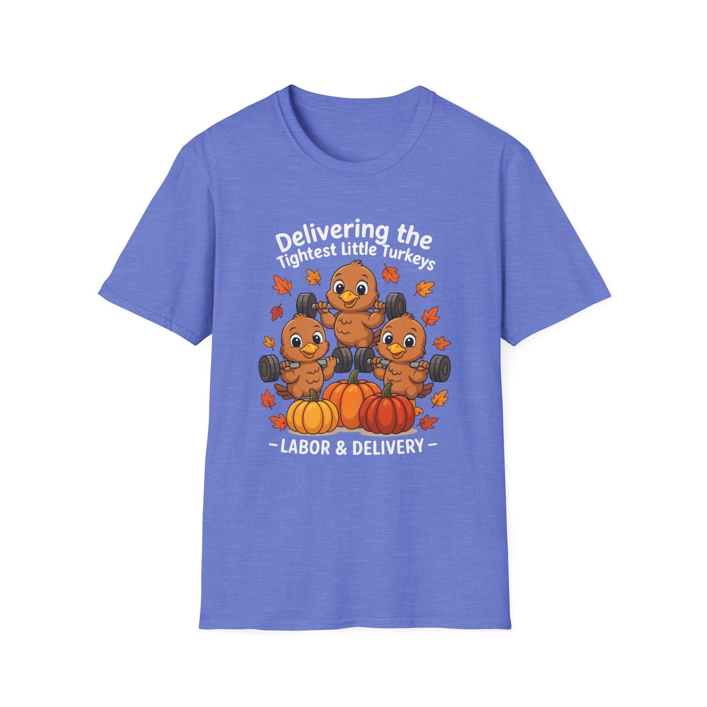 Delivering Tightest Little Turkeys Fall Fitness T-shirt