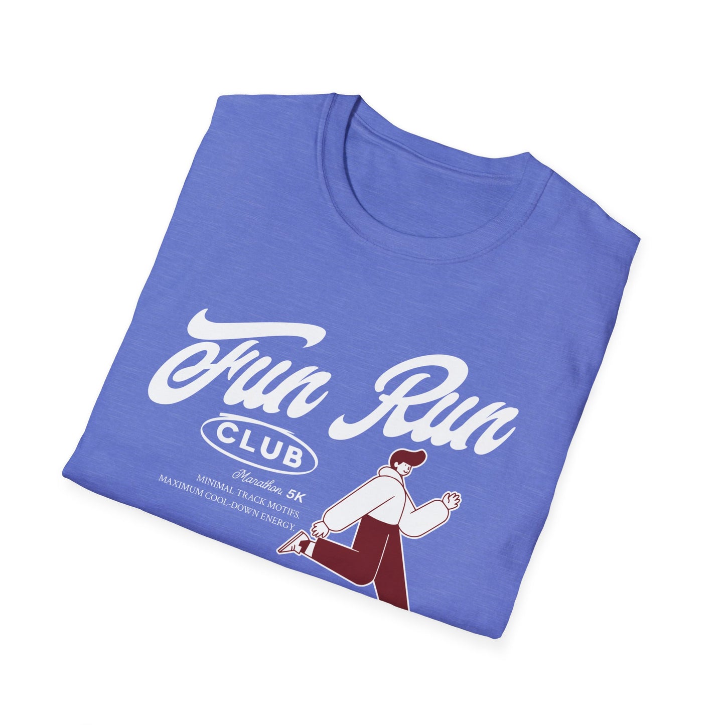 Running Marathon 5K Club - Genz Millenial Fitness T-Shirt