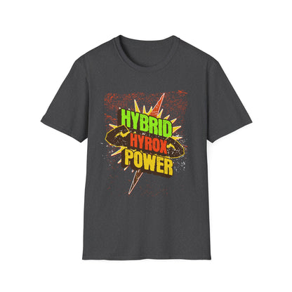 Powerlifting Hyrox - Genz Millenial Fitness T-Shirt