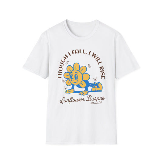 Sunflower HIIT Bible Verse T-Shirt