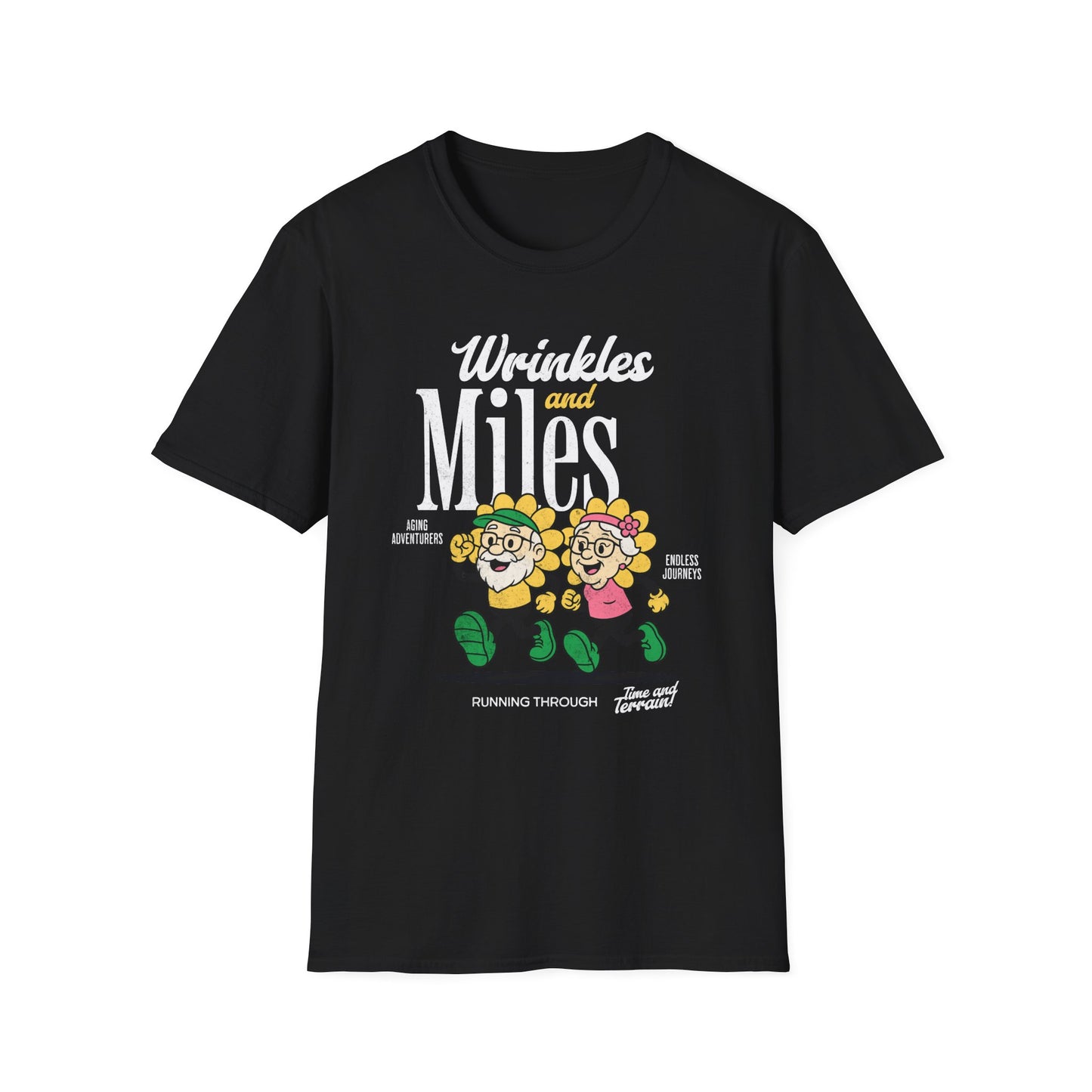 Senior's Mobility Wrinkles & Miles Fitness T-Shirt