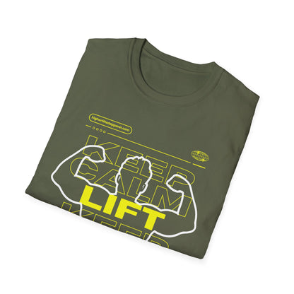 Keep Calm Lift Gym T-Shirt