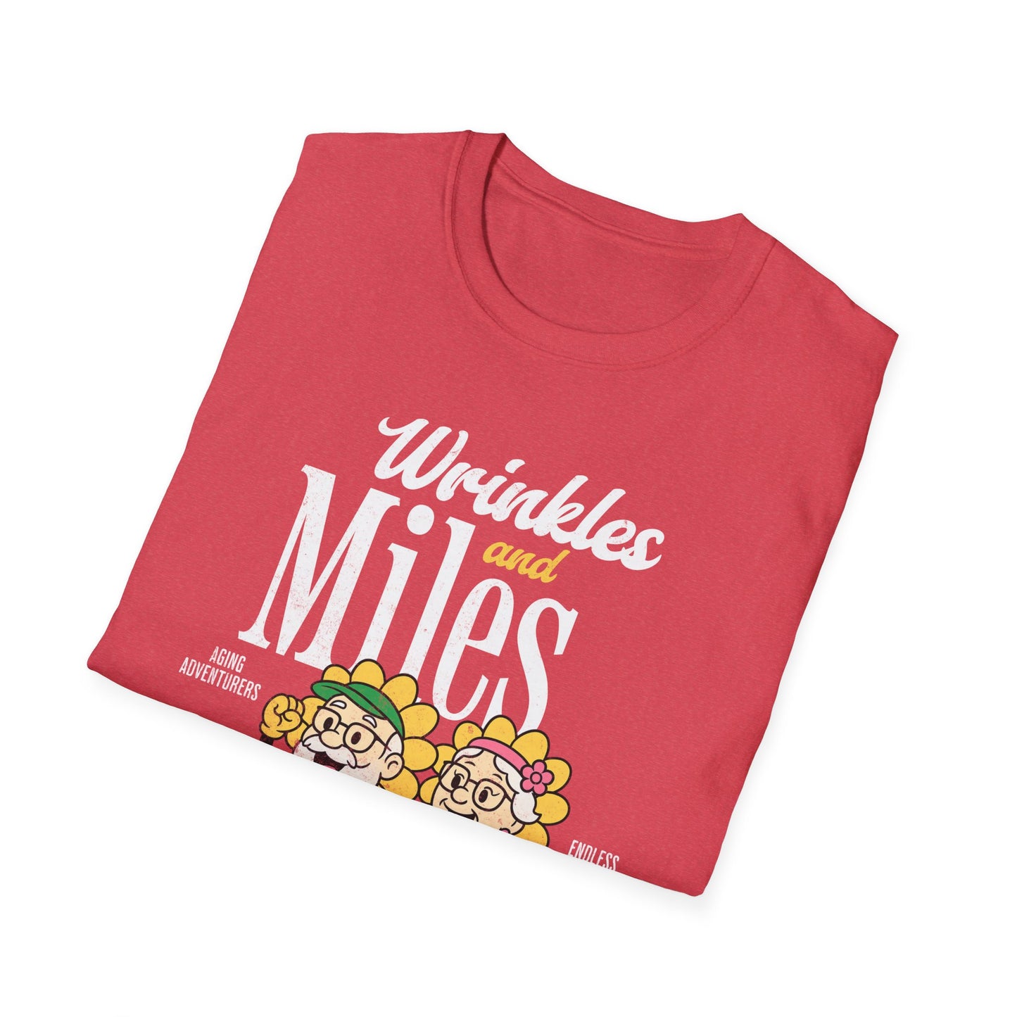 Senior's Mobility Wrinkles & Miles Fitness T-Shirt