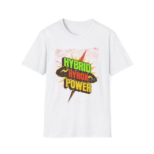Powerlifting Hyrox - Genz Millenial Fitness T-Shirt