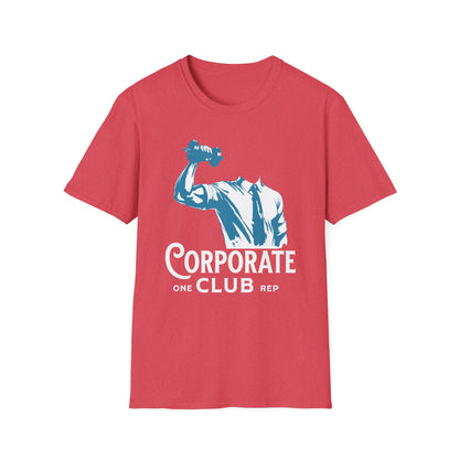 Powerlifting T-Shirt - Corporate 1 Rep Max Club Design