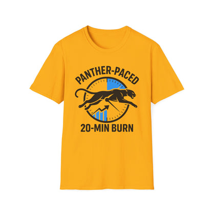 HIIT Panther Paced 20min Burn Unisex T-Shirt - Corporate Fitness Apparel