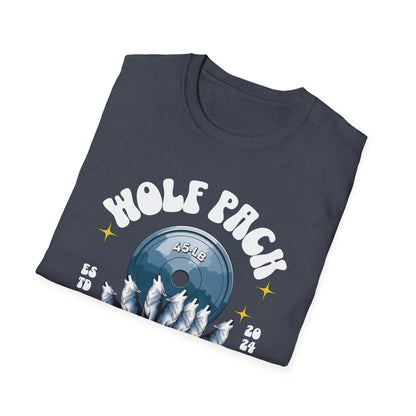 Powerlifting Wolf Pack T-Shirt - Genz Millenial Streetwear