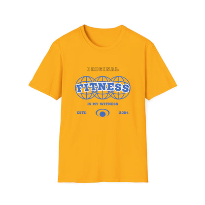 Fitness is My Witness Gym T-shirt