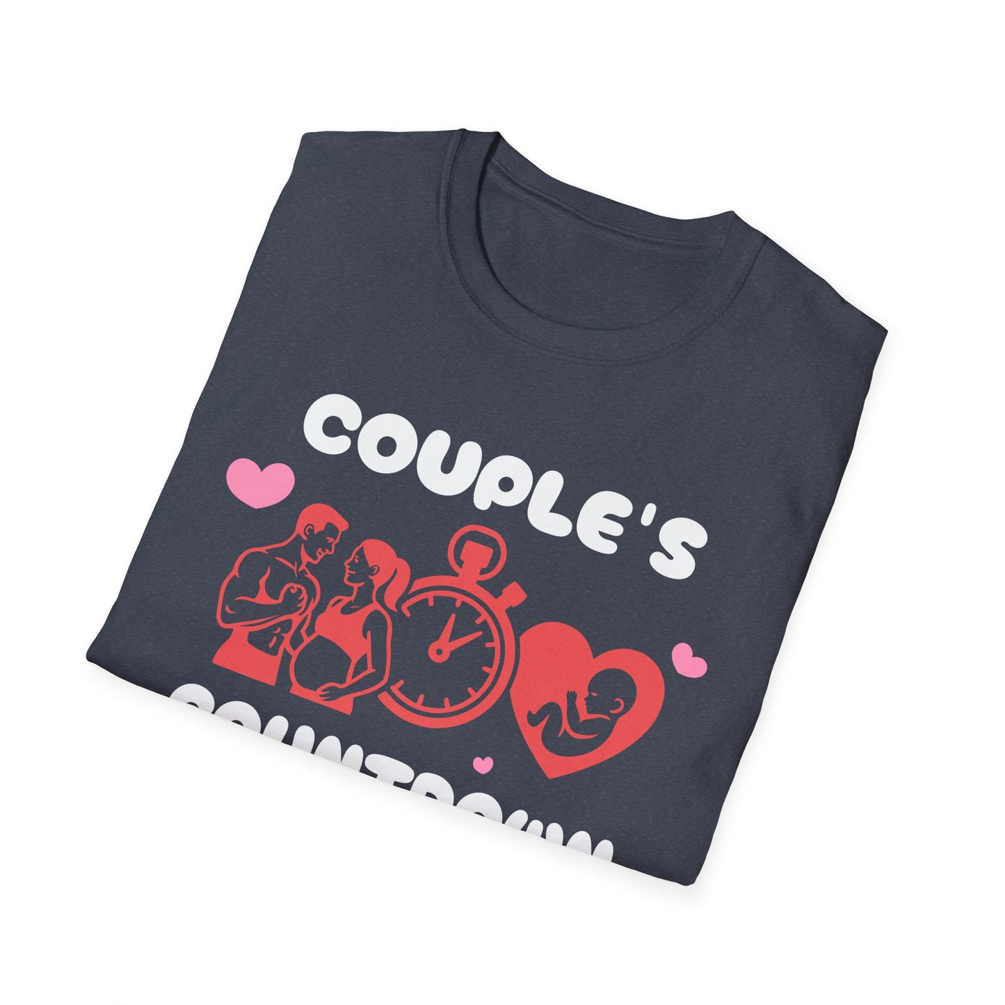 Fitness T-Shirt - Couple's Contraction Count Pre/Postnatal