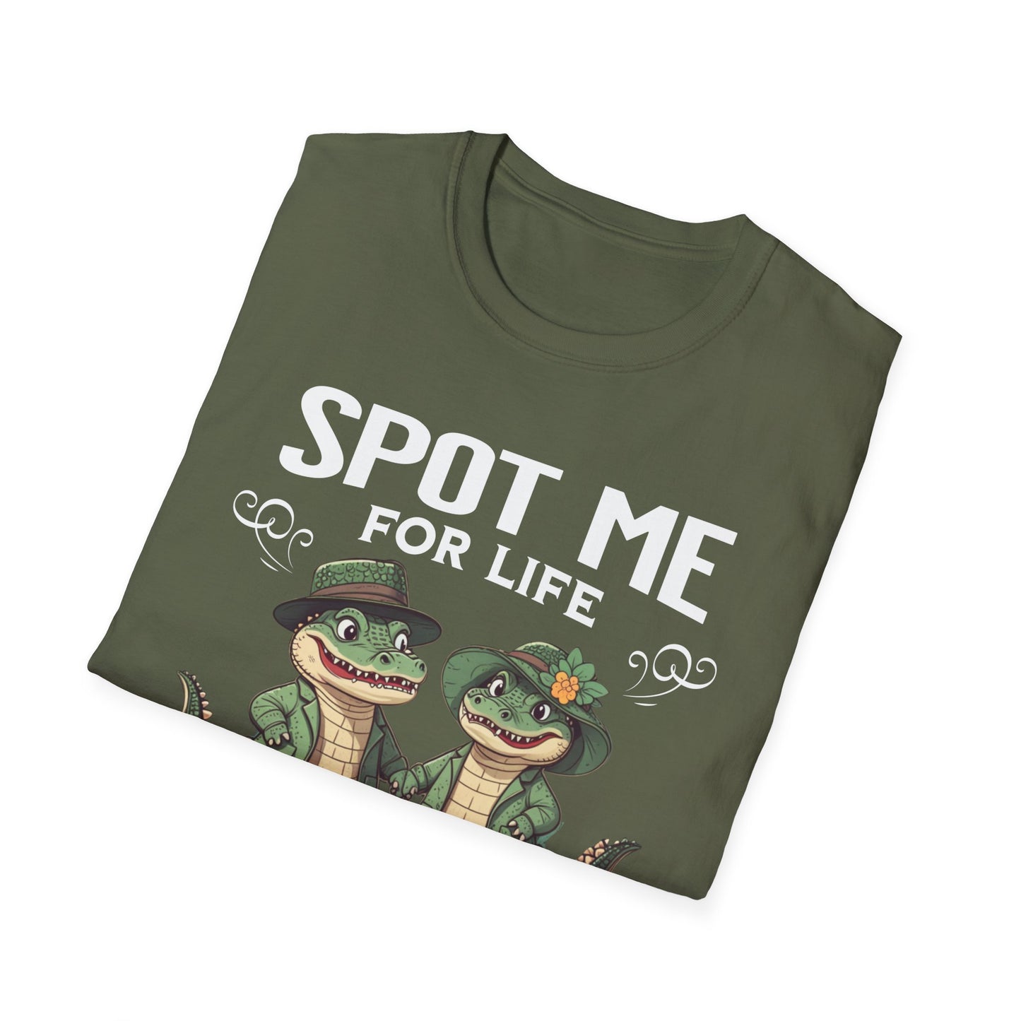 Spot Me For Life Couples Fitness T-Shirt