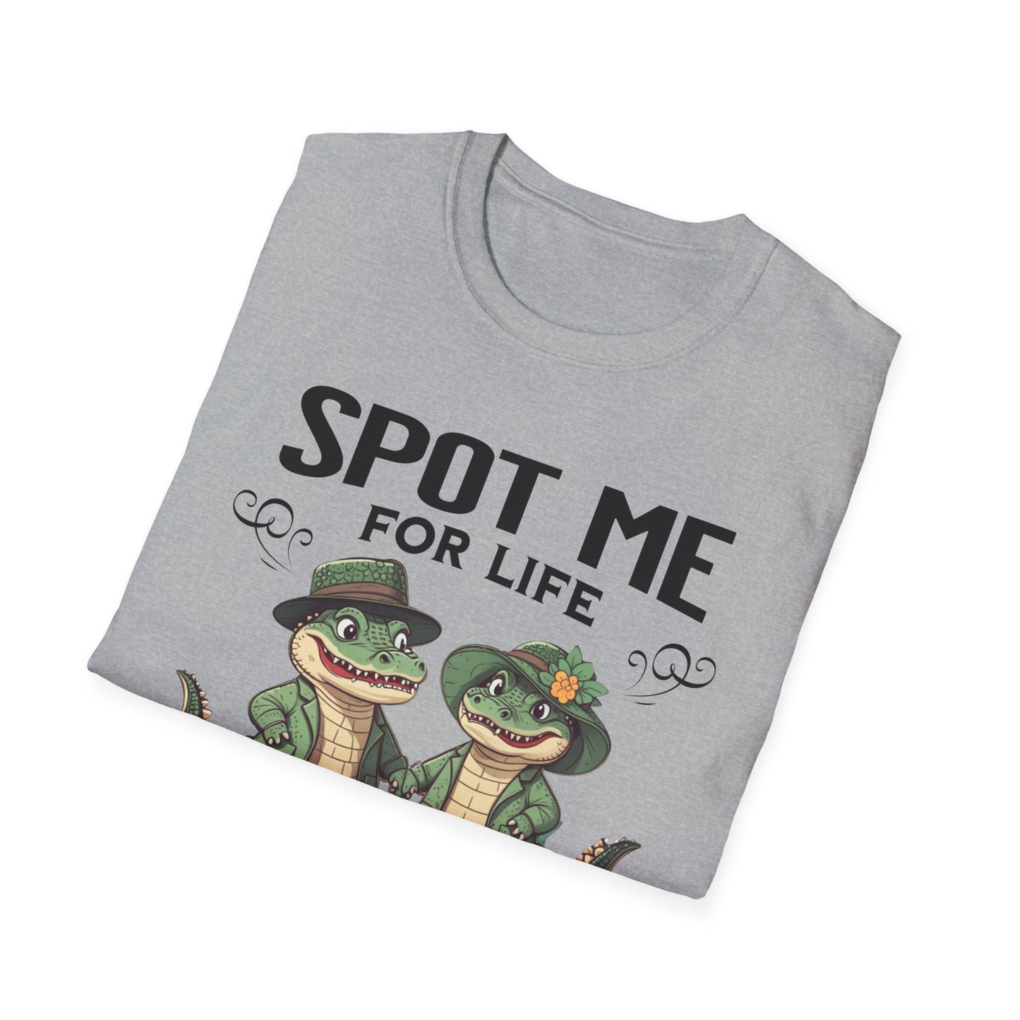Spot Me For Life Couples Fitness T-Shirt