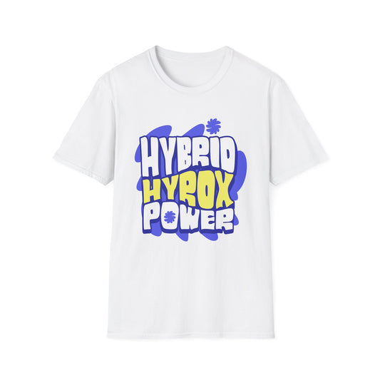 Powerlifting Hybrid Hyrox Fitness T-Shirt for Gen Z Millennials