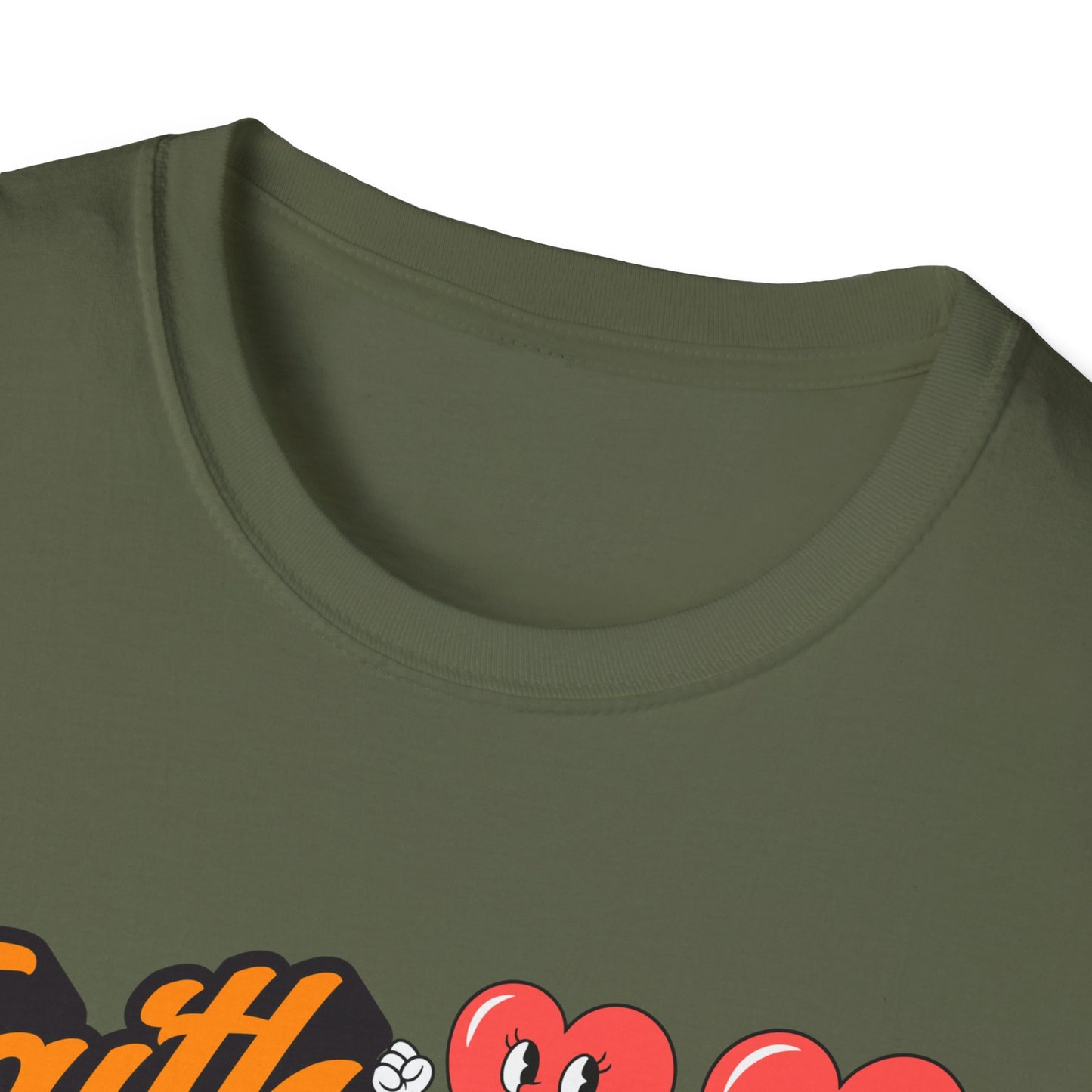 Couples Fitness Running T-Shirt - Faith Flex Forever Unisex Softstyle