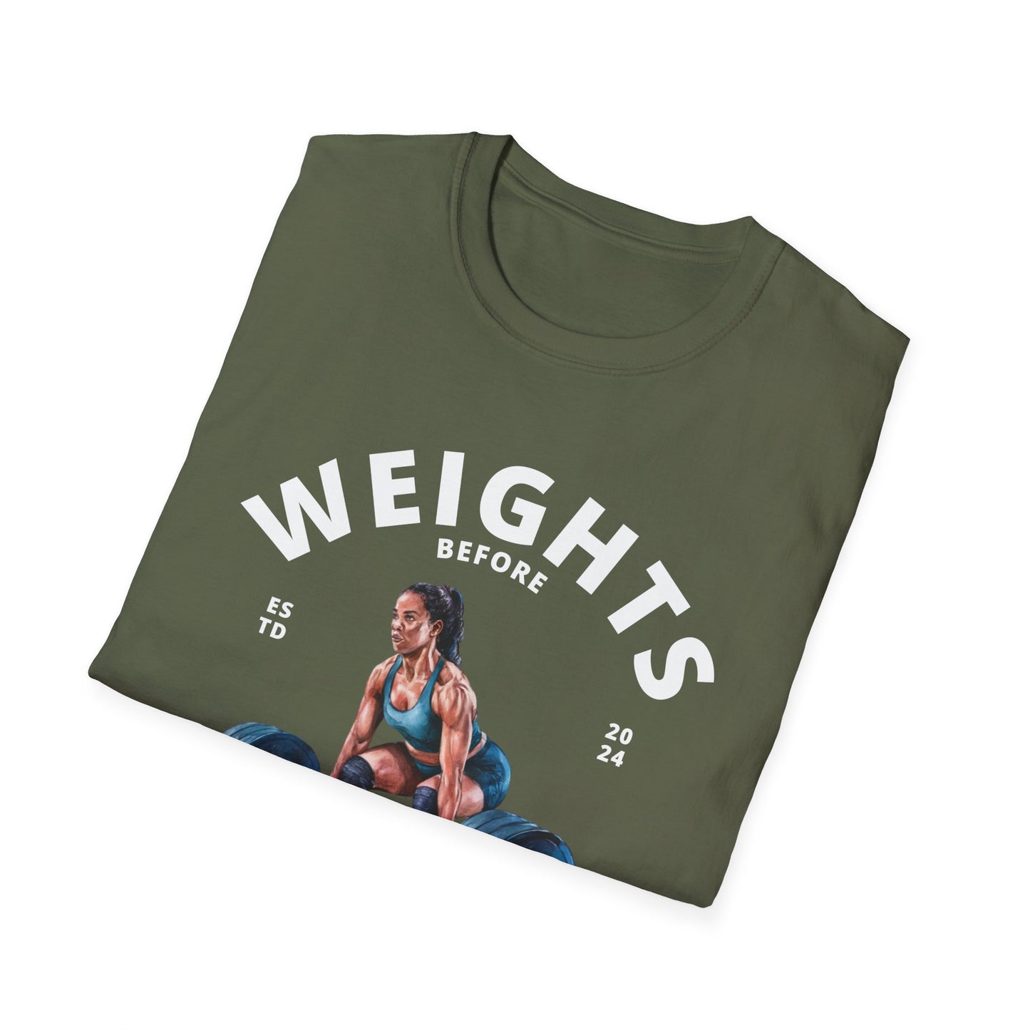 Weights Before Dates Gym T-Shirt