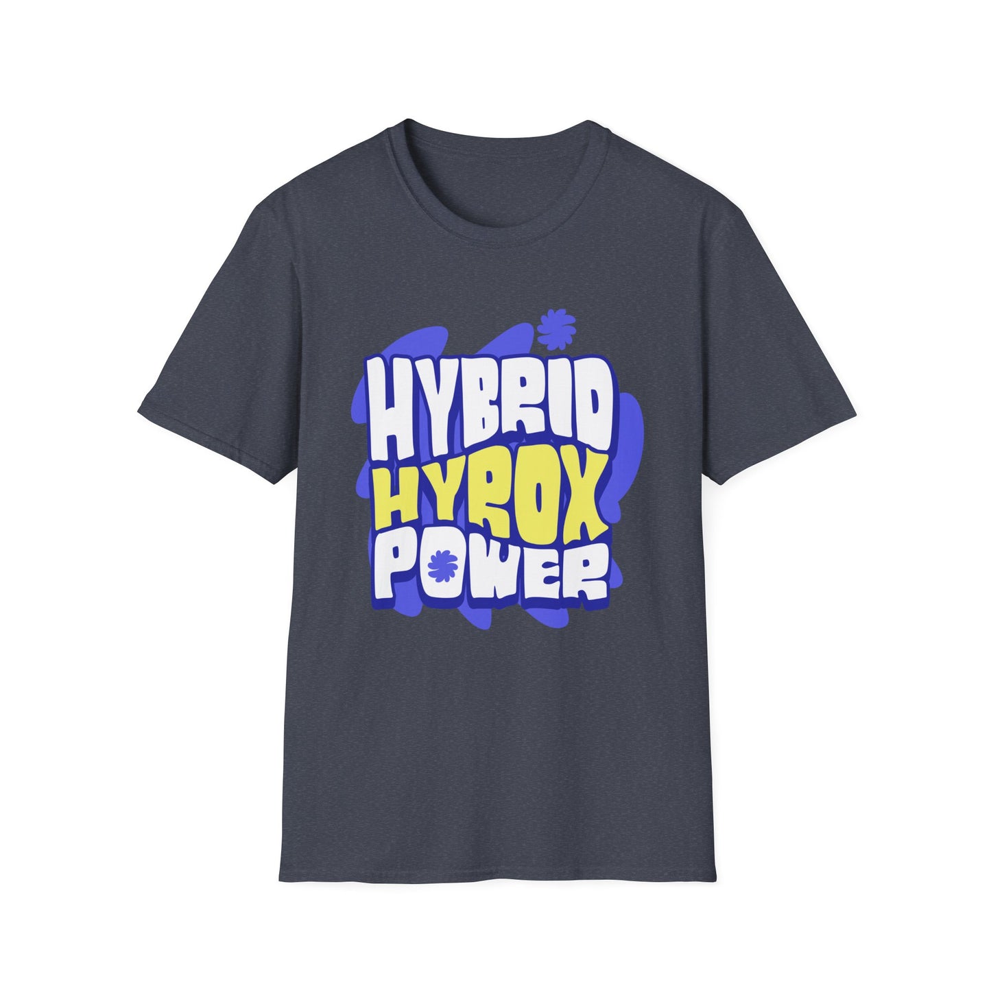 Powerlifting Hybrid Hyrox Fitness T-Shirt for Gen Z Millennials