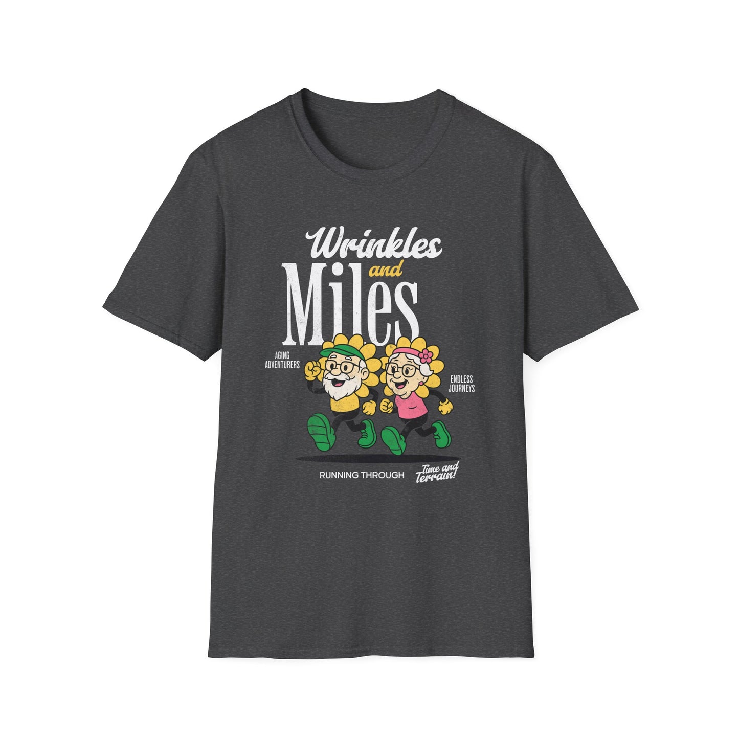 Senior's Mobility Wrinkles & Miles Fitness T-Shirt