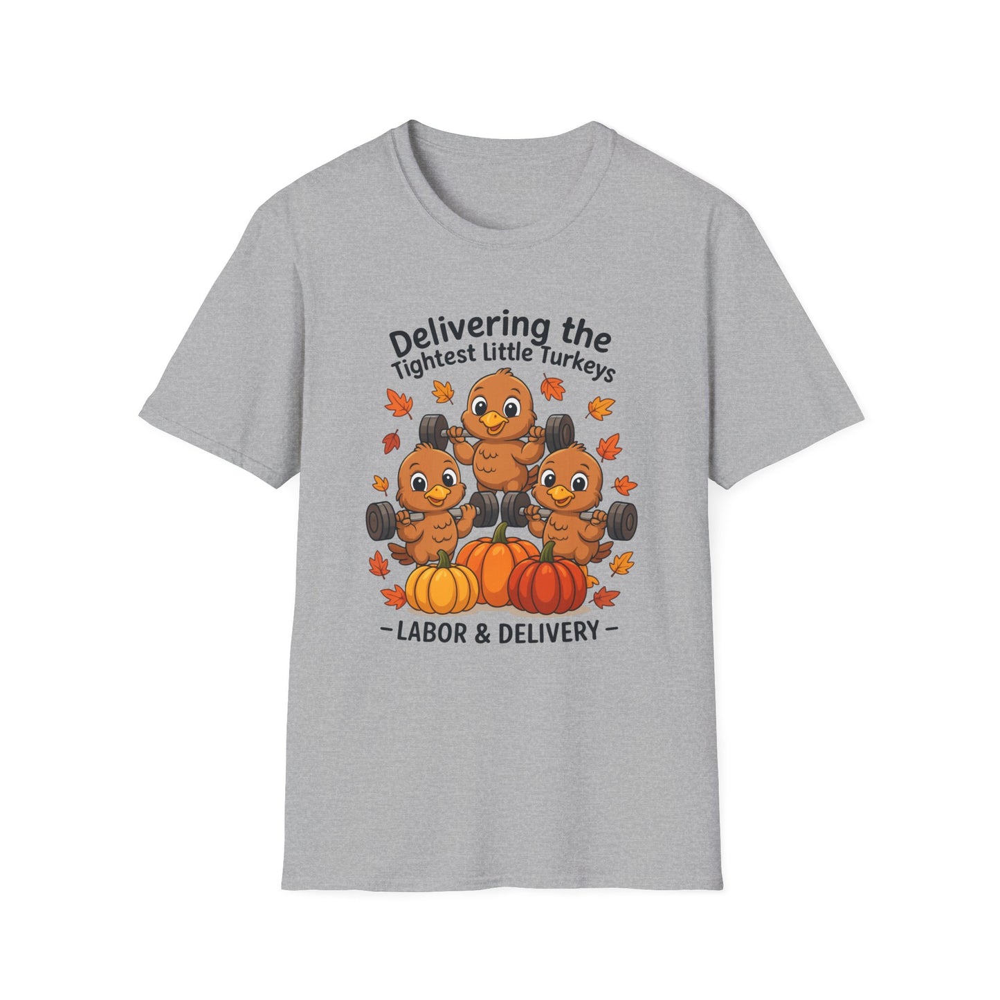 Delivering Tightest Little Turkeys Fall Fitness T-shirt