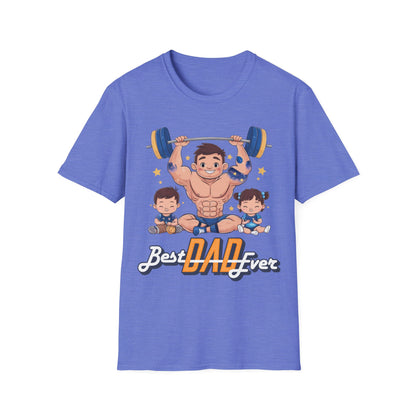 Best Dad Ever Gym T-shirt