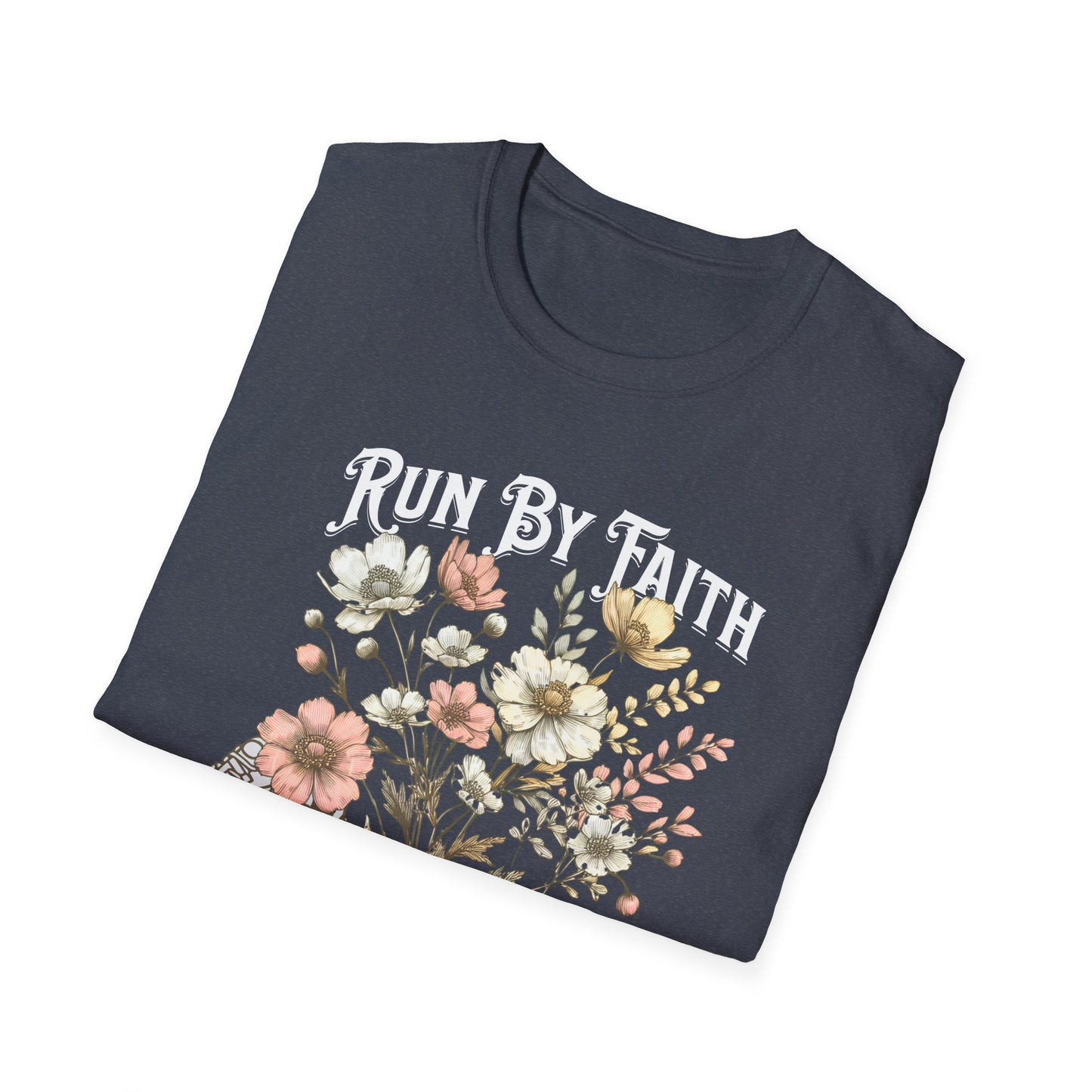 Running Run By Faith - Fitness T-Shirt