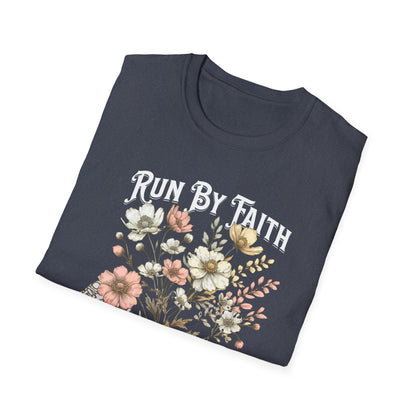 Running Run By Faith - Fitness T-Shirt