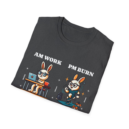 Corporate Fitness T-Shirt - HIIT AM Work PM Burn