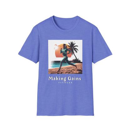 Making Gains Fitness Gym T-Shirt