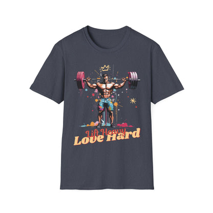 Lift Heavy Love Hard Gym T-shirt