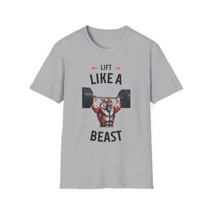 Like a Beast Gym Tiger T-Shirt