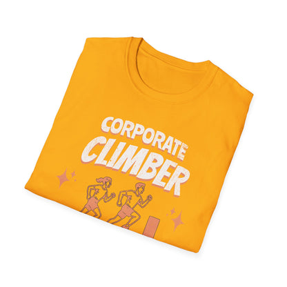 Fit-over 40 Corporate Climber Running Club T-Shirt Design