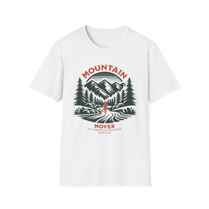 Faith-Based Outdoors T-Shirt - Mountain Mover Design