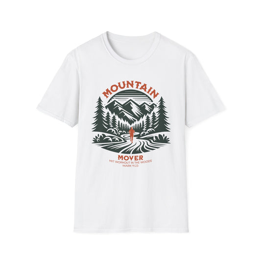 Faith-Based Outdoors T-Shirt - Mountain Mover Design