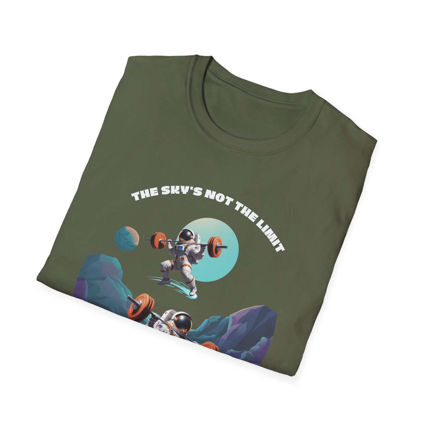 Sky is Not the Limit Gym T-Shirt