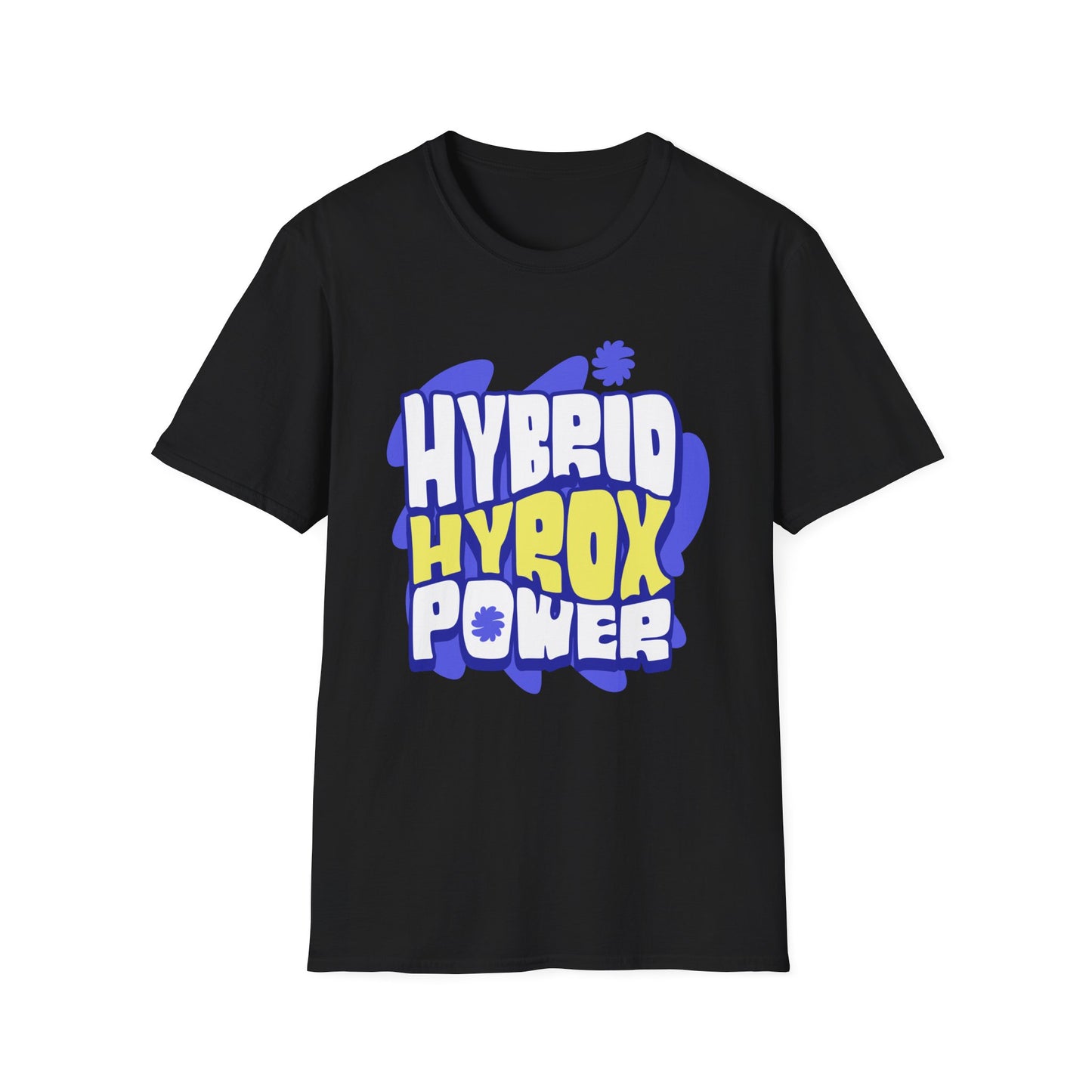 Powerlifting Hybrid Hyrox Fitness T-Shirt for Gen Z Millennials