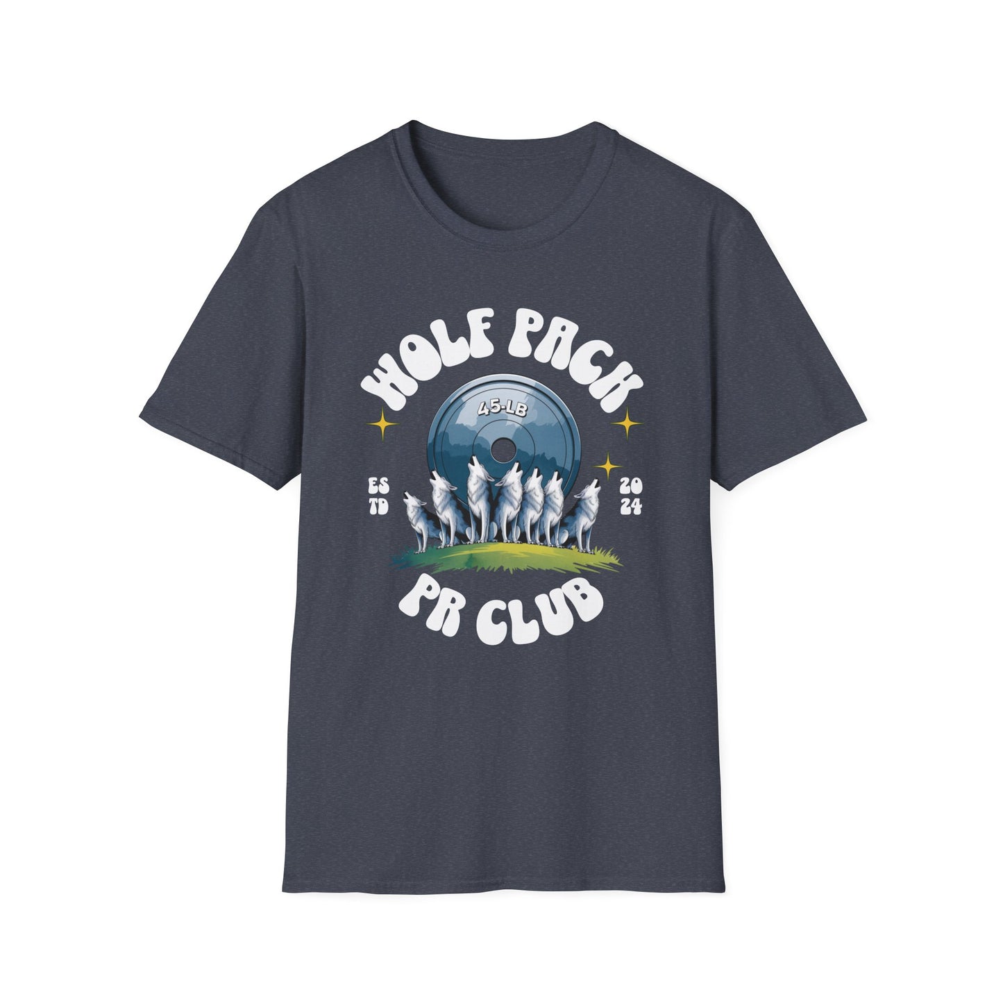 Powerlifting Wolf Pack T-Shirt - Genz Millenial Streetwear