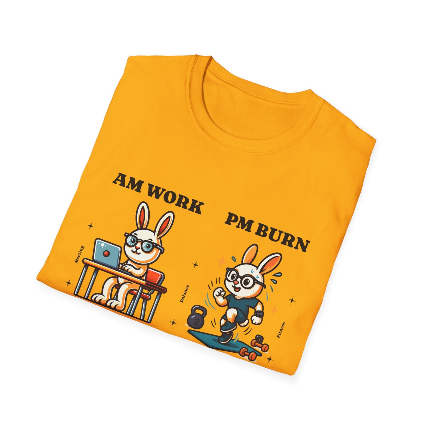 Corporate Fitness T-Shirt - HIIT AM Work PM Burn