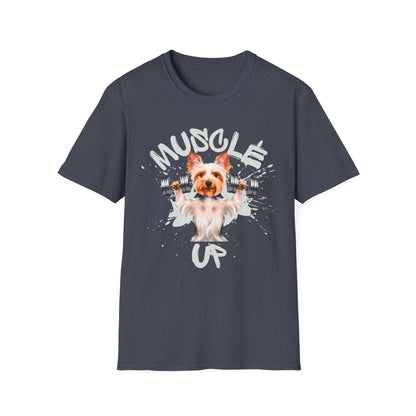 Muscle Up Dog Gym T-Shirt