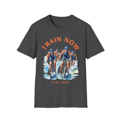 Train Now Play Later Gym T-shirt