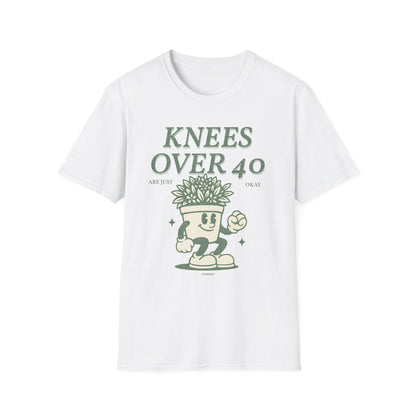 Fit Over 40 Knees Over 40 OK Unisex Softstyle Tee Shirt